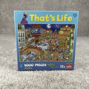 Goliath That's Life Venice 1000 Piece Puzzle No.10527 New Sealed